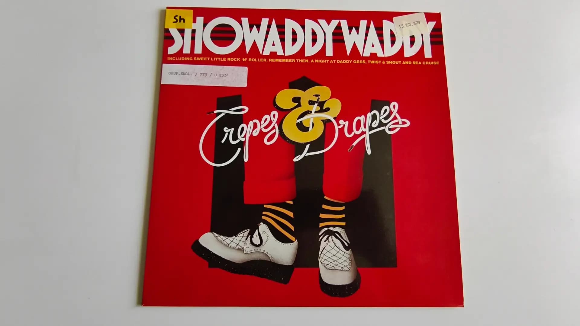 Okładka płyty Showaddywaddy - Crepes & Drapes