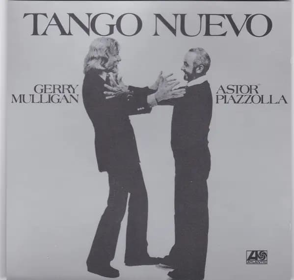 Okładka płyty Mulligan, Piazzolla - Tango Nuevo