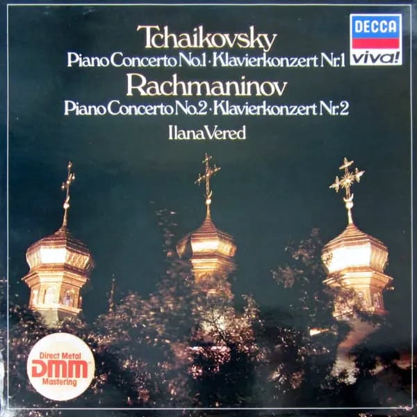 Główne zdjęcie - Tchaikovsky, Rachmaninoff, Vered - Piano Concerto No.1 = Klavierkonzert Nr.1