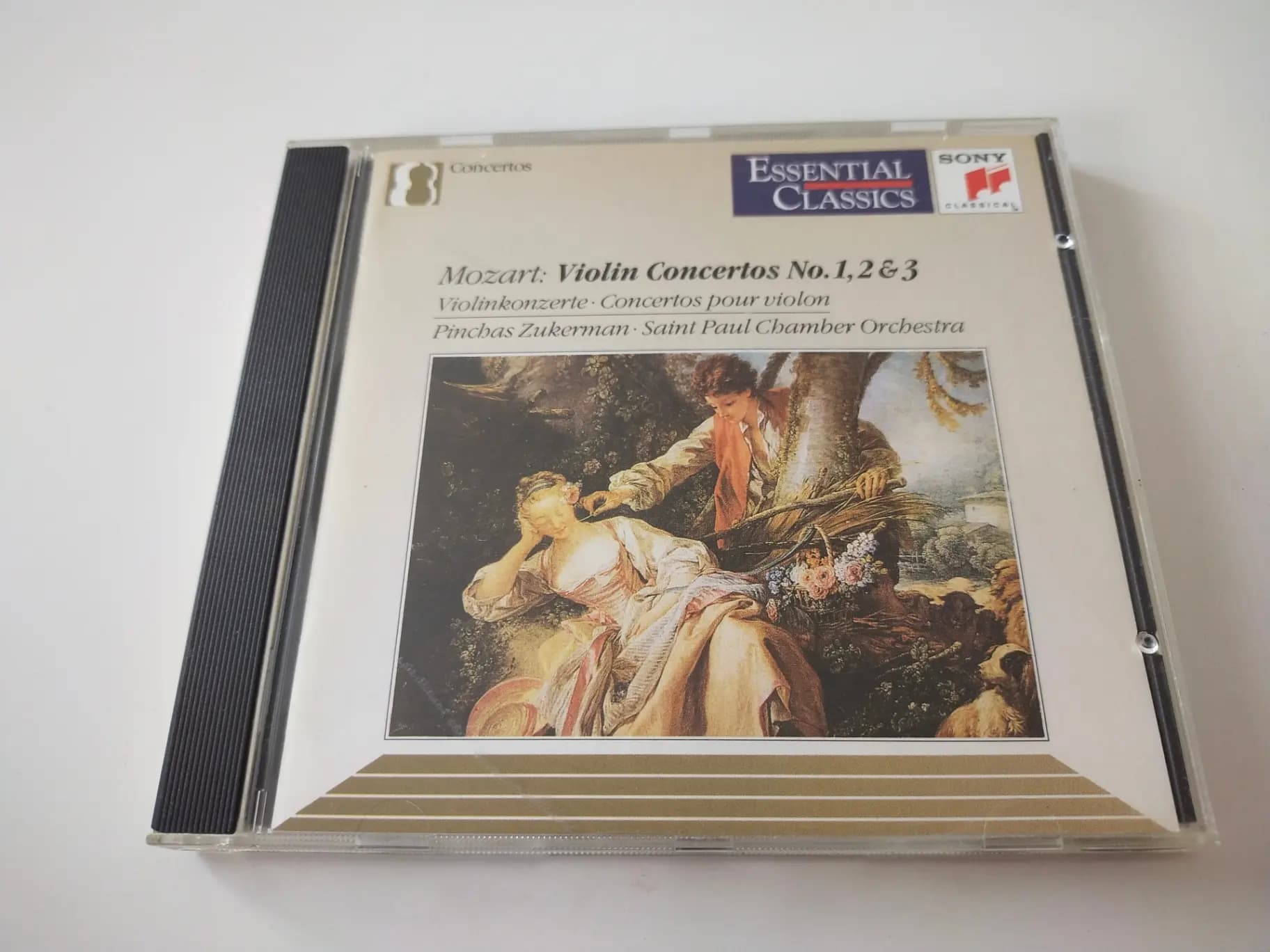 Okładka płyty Mozart, Zukerman - Violin Concertos No.1, 2 & 3