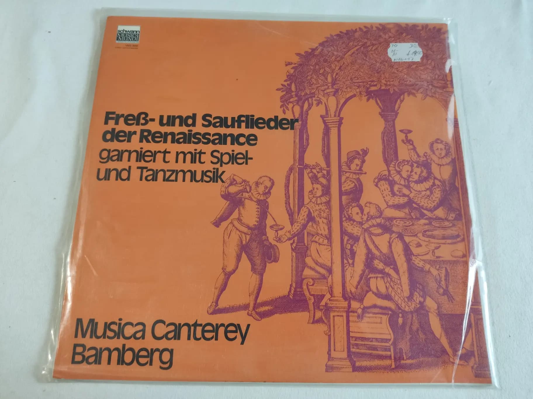 Główne zdjęcie - Musica Canterey Bamberg - Freß- Und Sauflieder Der Renaissance 