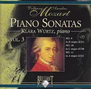 Główne zdjęcie - Mozart, Klára Würtz - Piano Sonatas Vol. 3