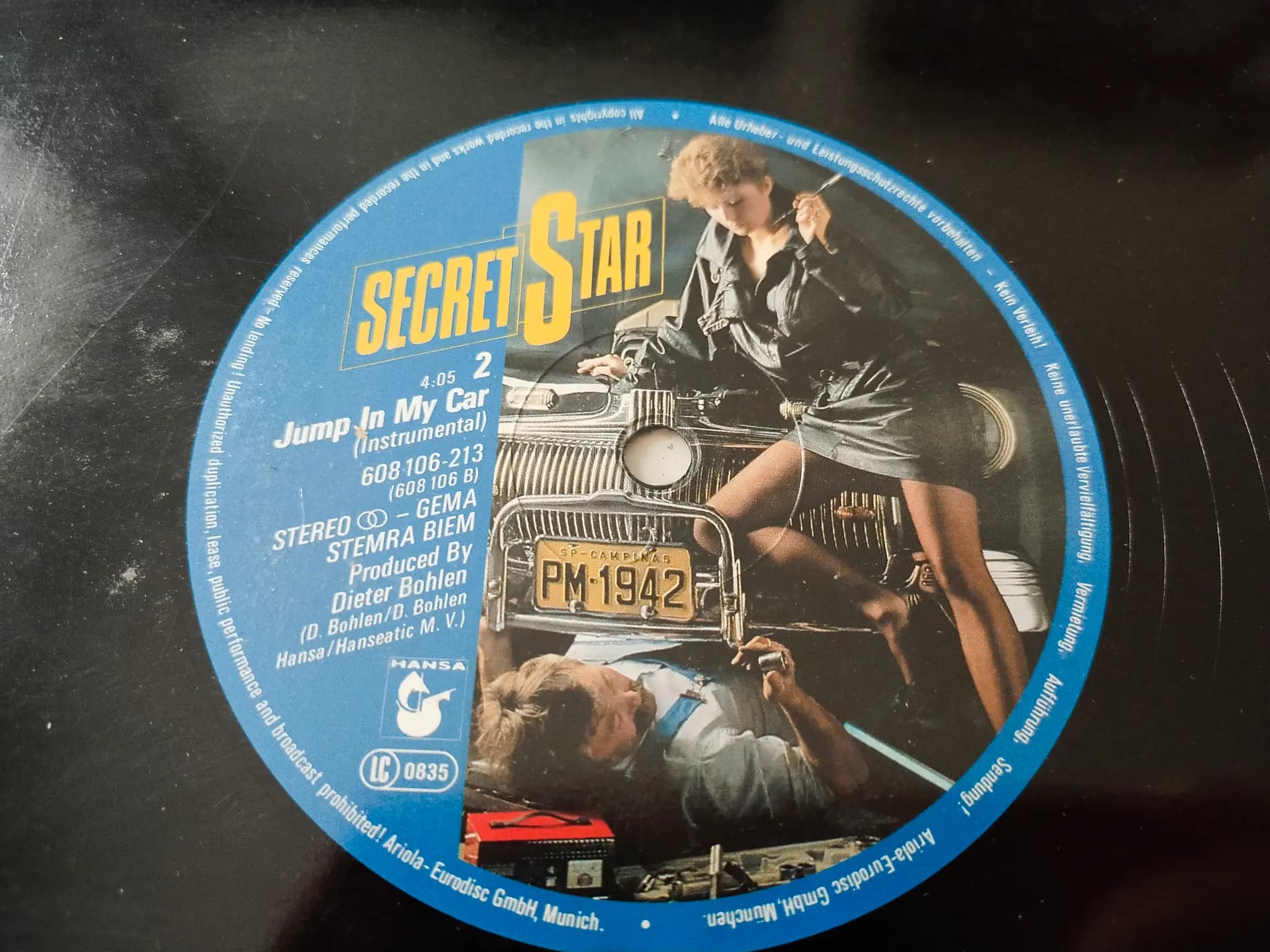 Główne zdjęcie - Secret Star - Jump In My Car