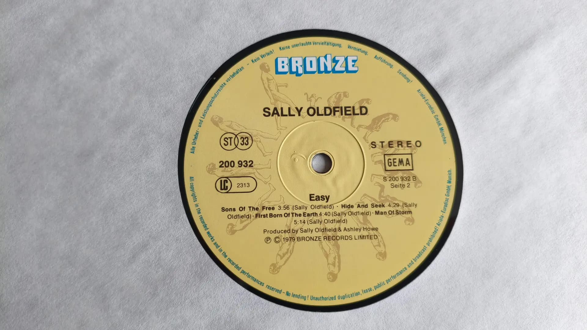 Główne zdjęcie - Sally Oldfield - Easy