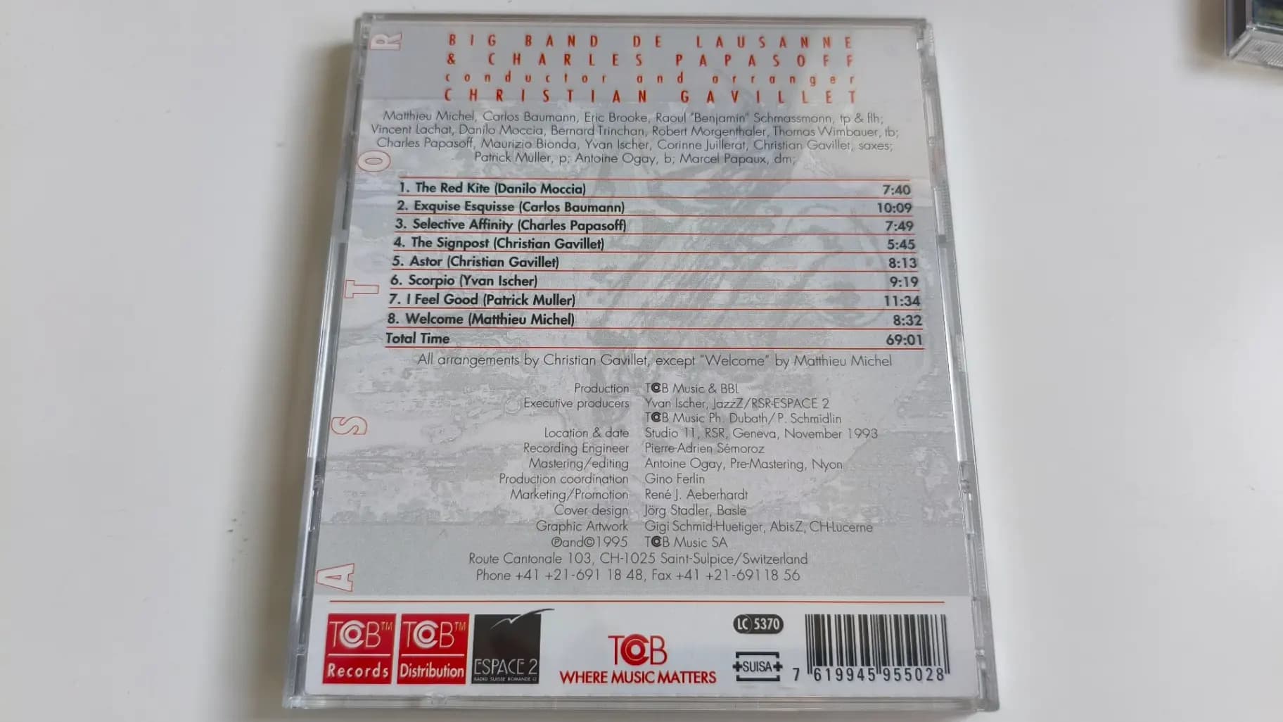 Główne zdjęcie - Big Band De Lausanne, Charles Papasoff - Astor