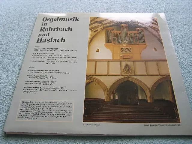 Główne zdjęcie - ORGELMUSIK IN ROHRBACH UND HASLACH. - ORGELMUSIK IN ROHRBACH UND HASLACH.