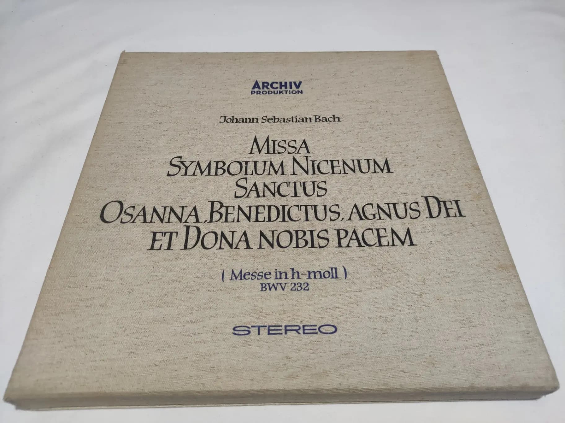 Główne zdjęcie - Bach, Richter - Missa Symbolum Nicenum Sanctus OsannaMesse In H-Moll) BWV 232