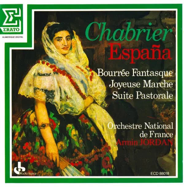 Okładka płyty Emmanuel Chabrier, Orchestre National De France - España