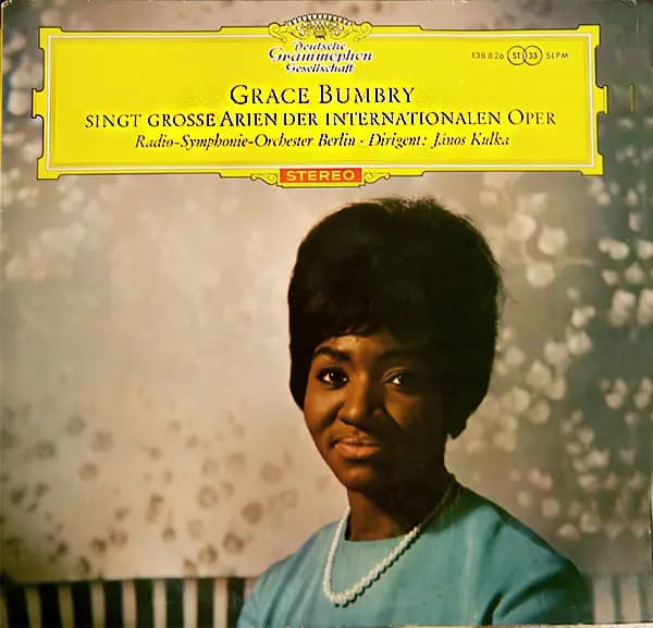 Okładka płyty Grace Bumbry - Grace Bumbry Singt Grosse Arien
