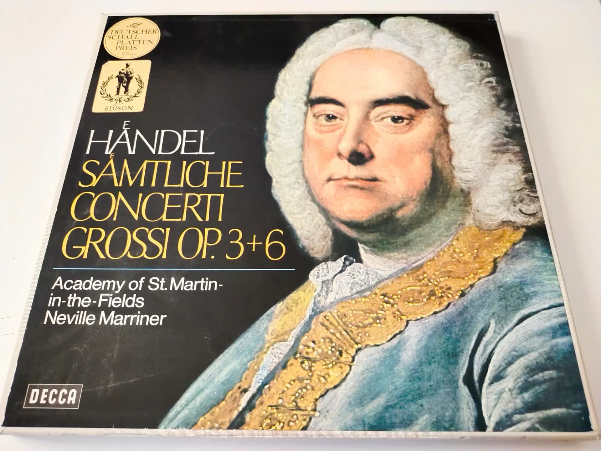 Główne zdjęcie - Händel, Sir Neville Marriner - Sämtliche Concerti Grossi Op. 3+6