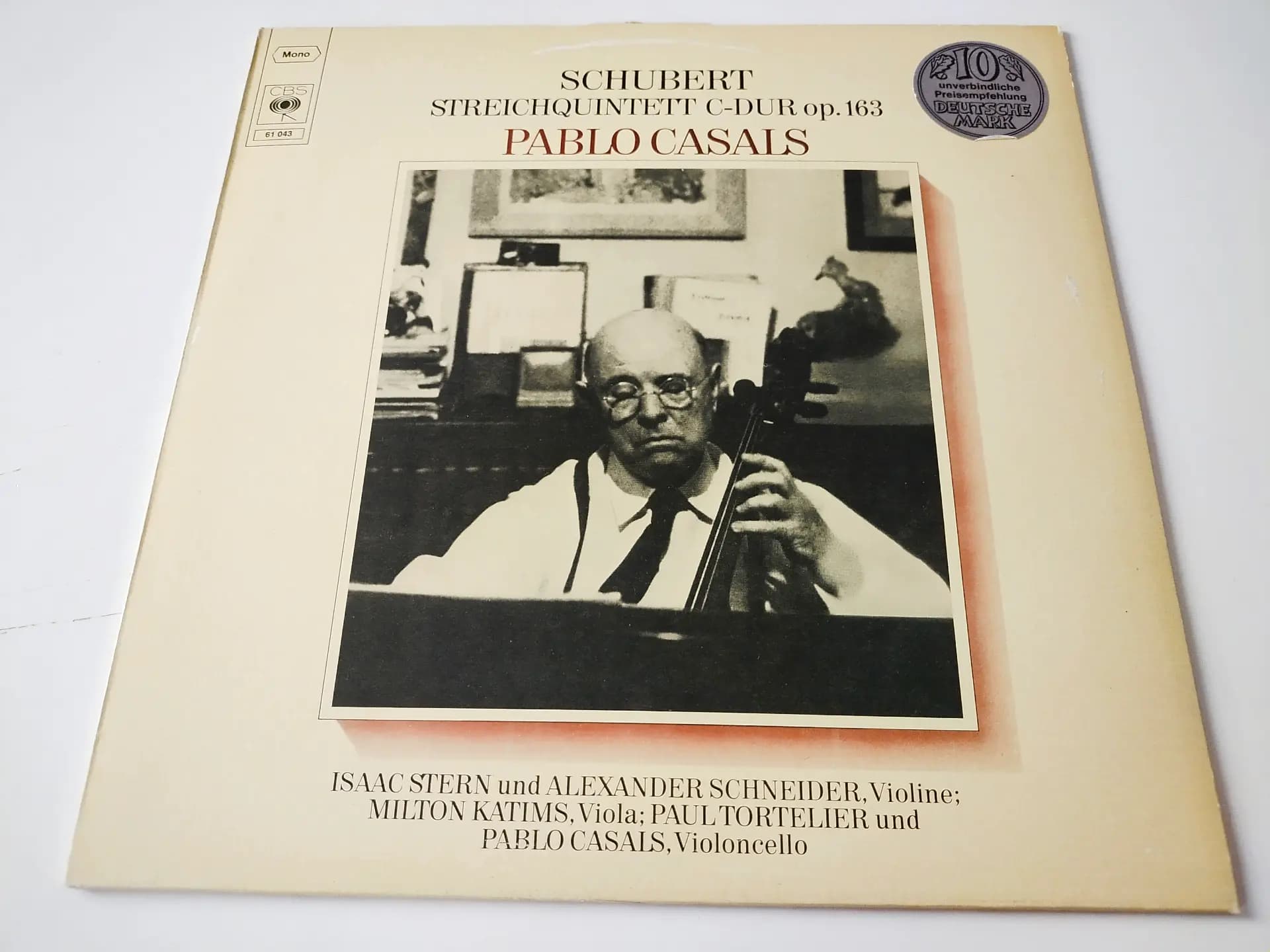 Główne zdjęcie - Schubert, Tortelier, Casals - Streichquintett C-Dur Op. 163
