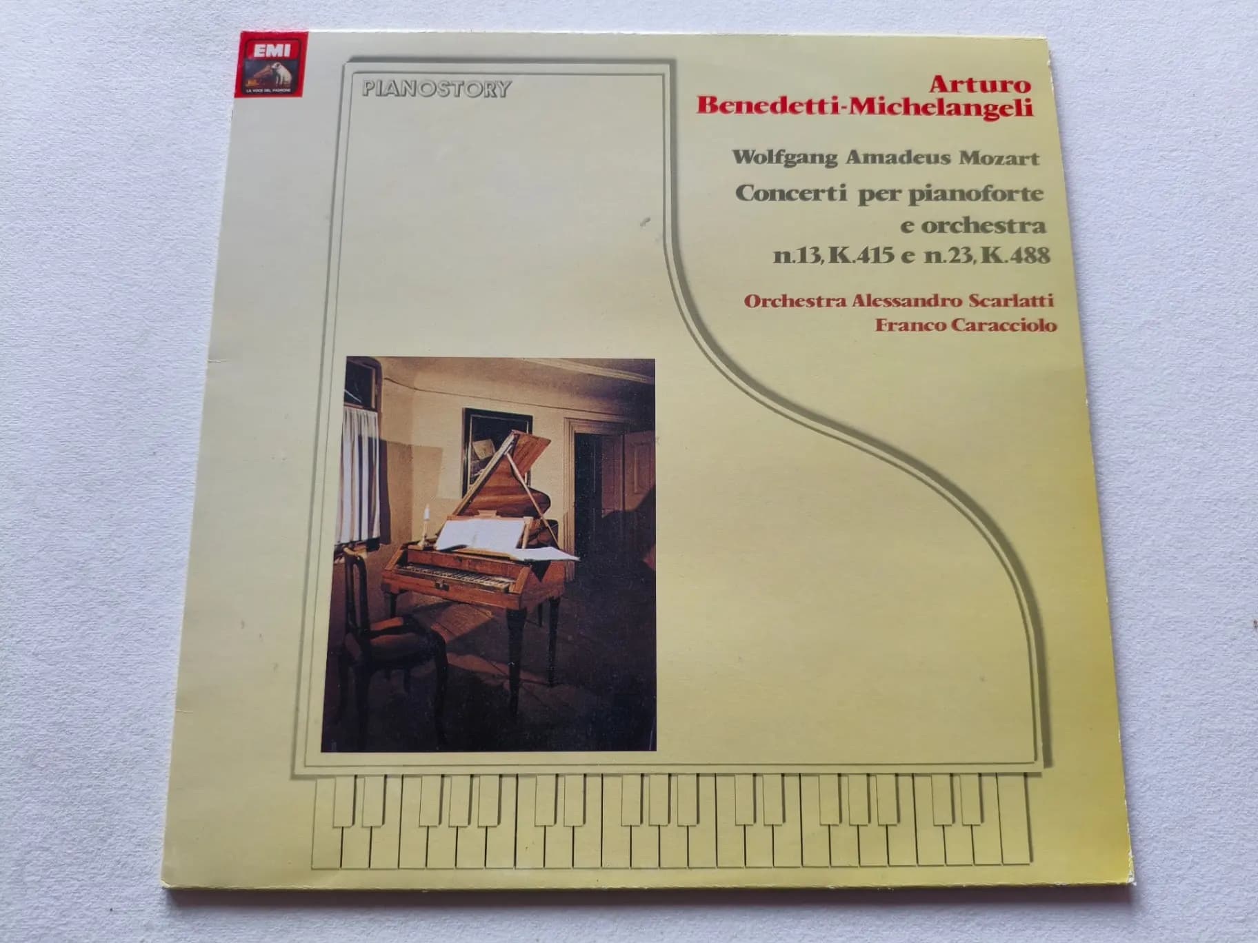 Główne zdjęcie - Michelangeli, Mozart - Orchestra N.13 K 415e N. 23 K 488