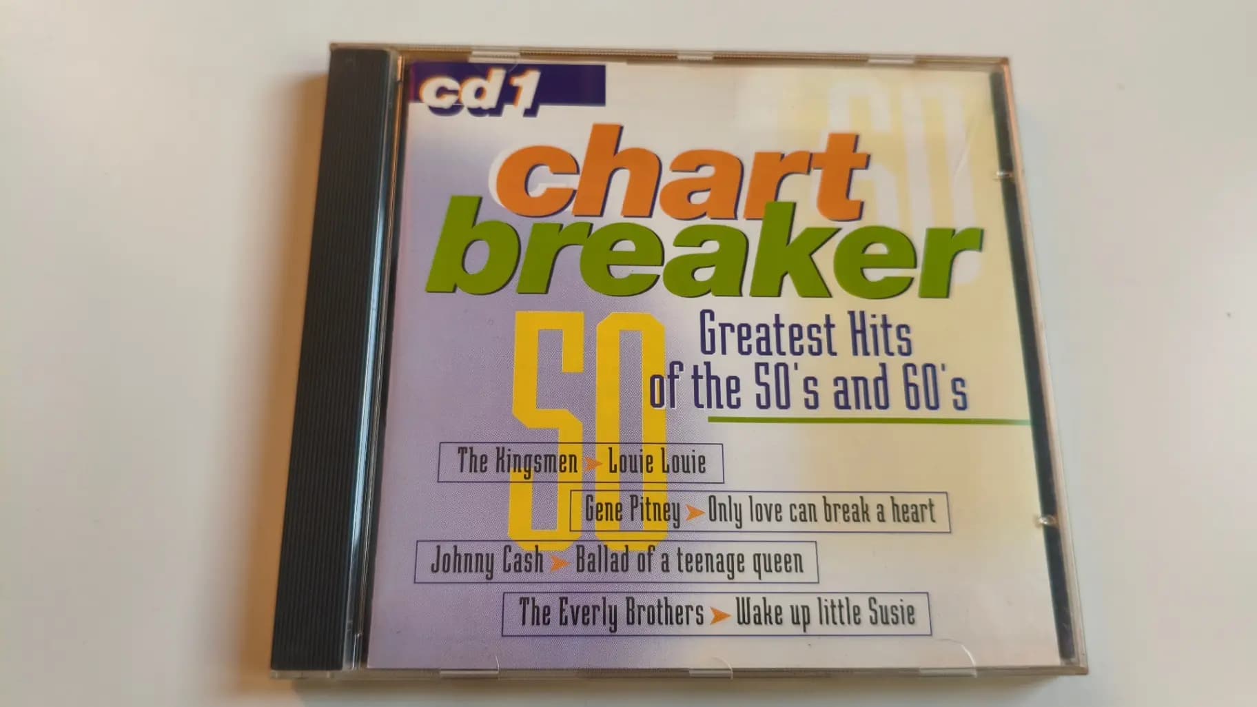 Główne zdjęcie - Various - Chart Breaker: Greatest Hits Of The 50's And 60's CD 1