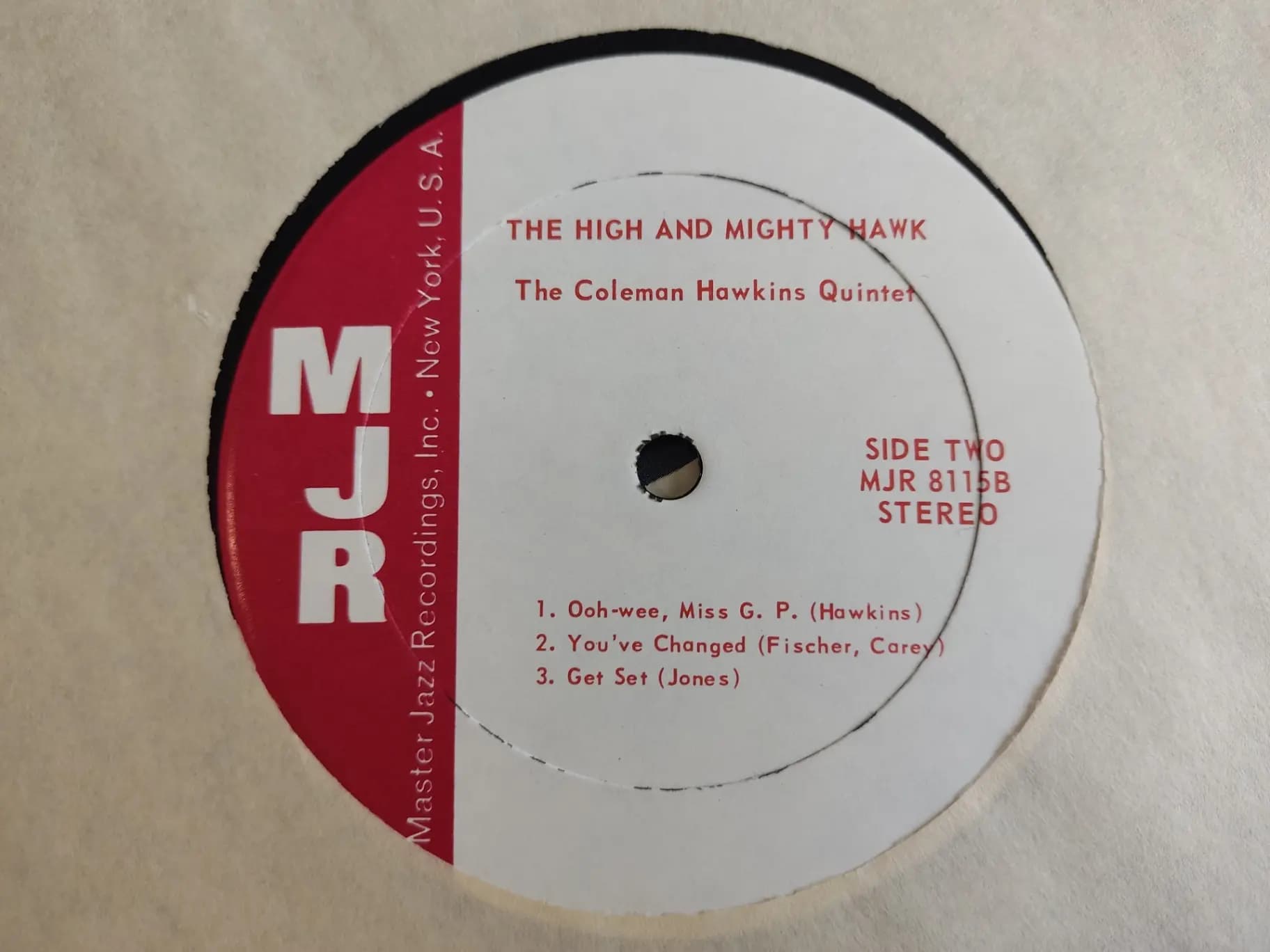 Główne zdjęcie - Coleman Hawkins Quintet - The High And Mighty Hawk