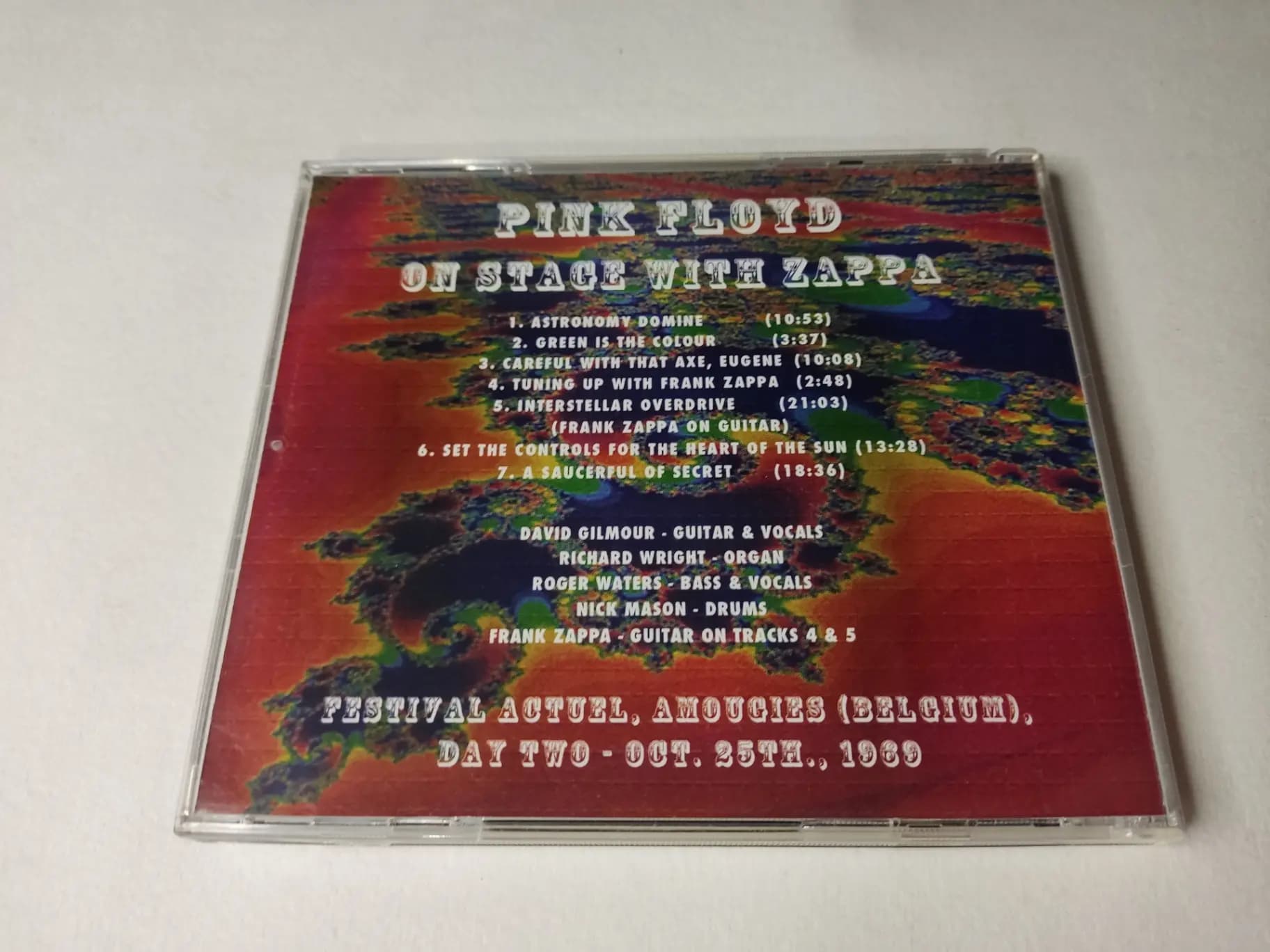 Główne zdjęcie - Pink Floyd - On Stage With Zappa