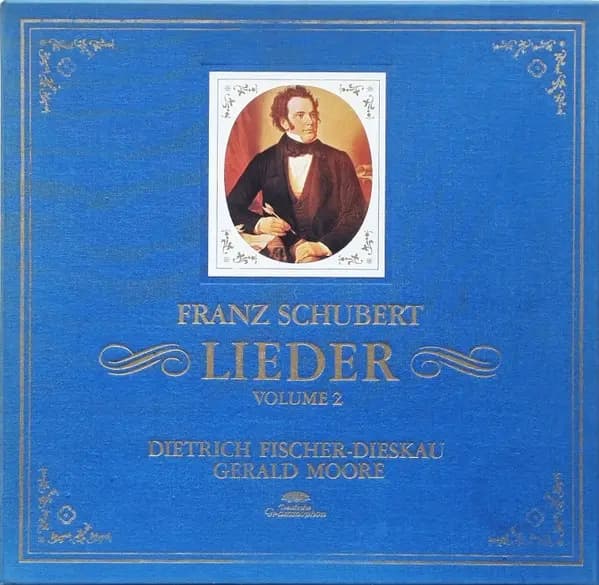 Okładka płyty Franz Schubert, Dietrich Fischer-Dieskau, Gerald Moore - Lieder Volume 2