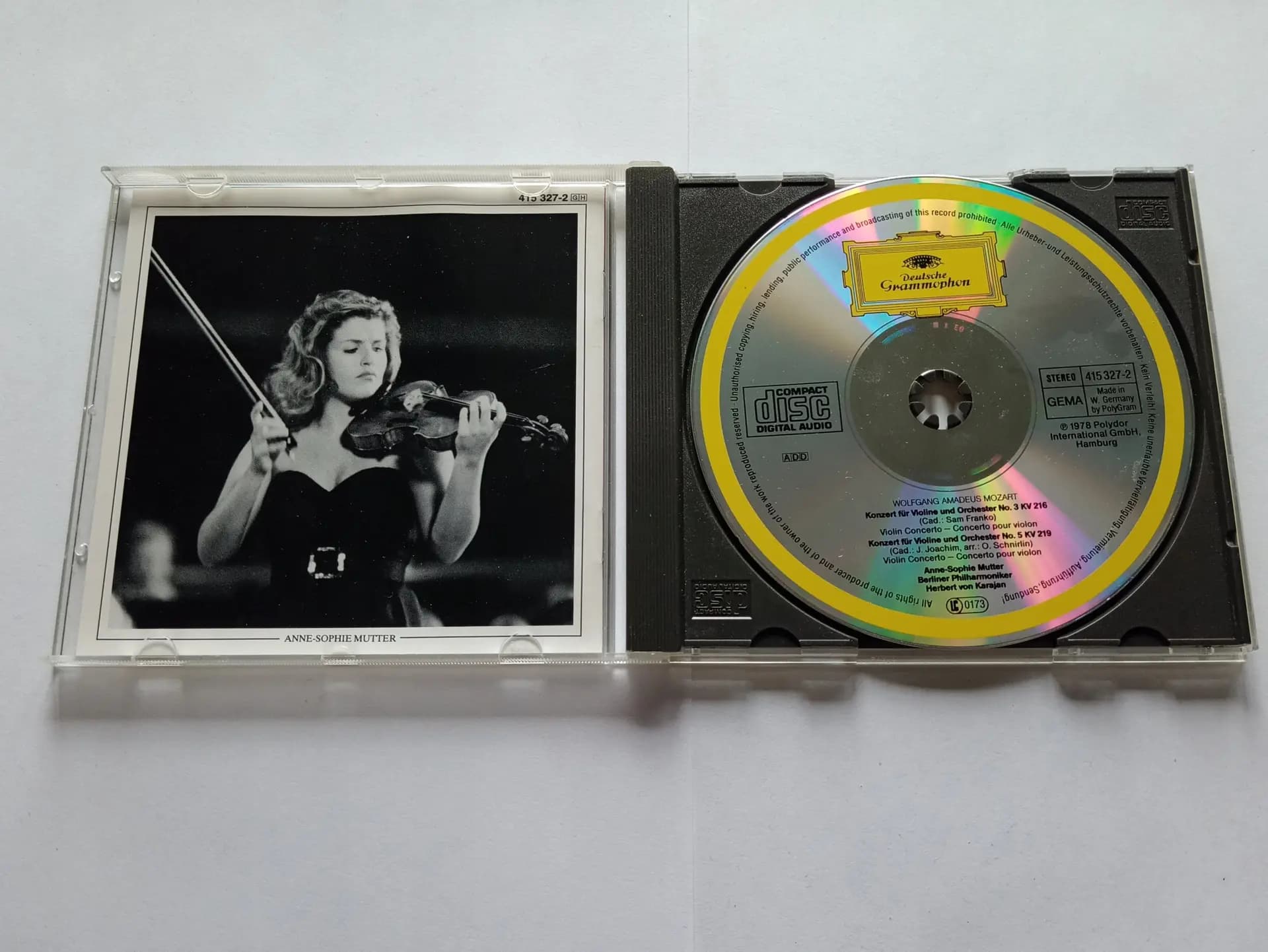 Główne zdjęcie - Anne Sophie Mutter - Violinkonzerte Nr. 3&5