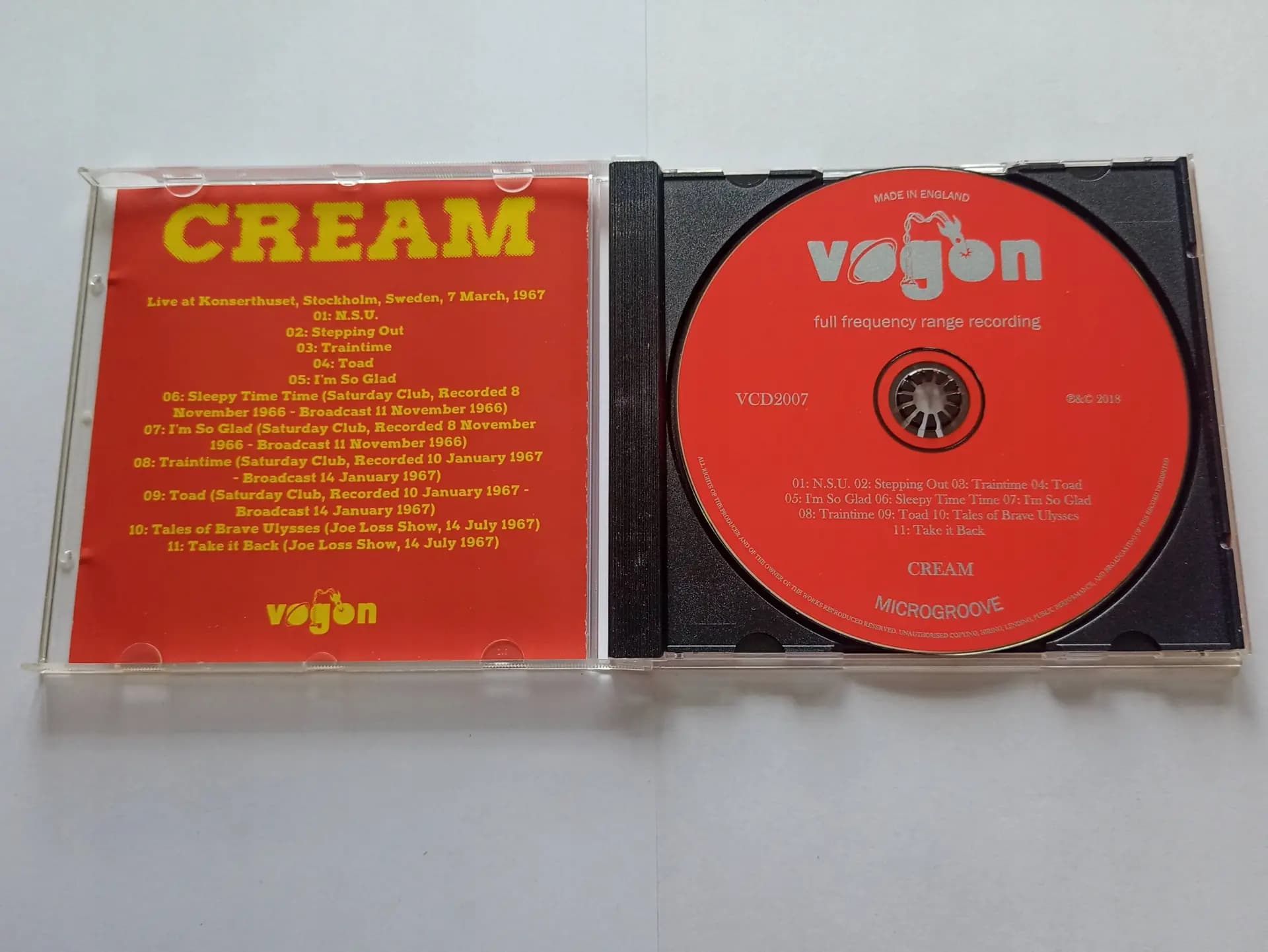 Główne zdjęcie - Cream - Nineteen Sixty Seven