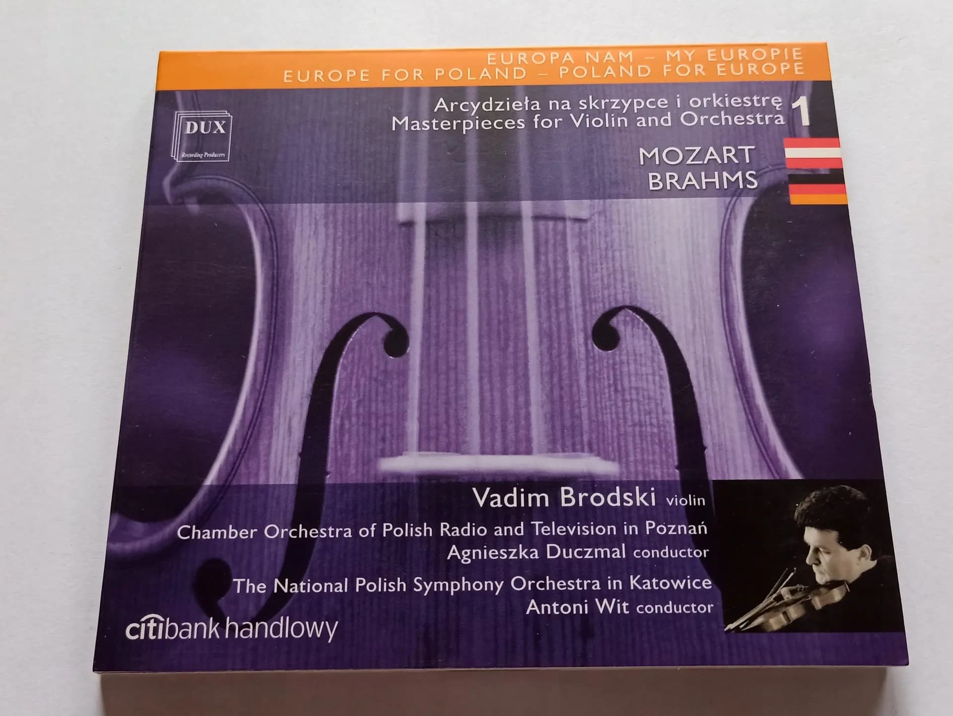 Violin Concertos - Mozart/ Brahms - Vadim Brodski