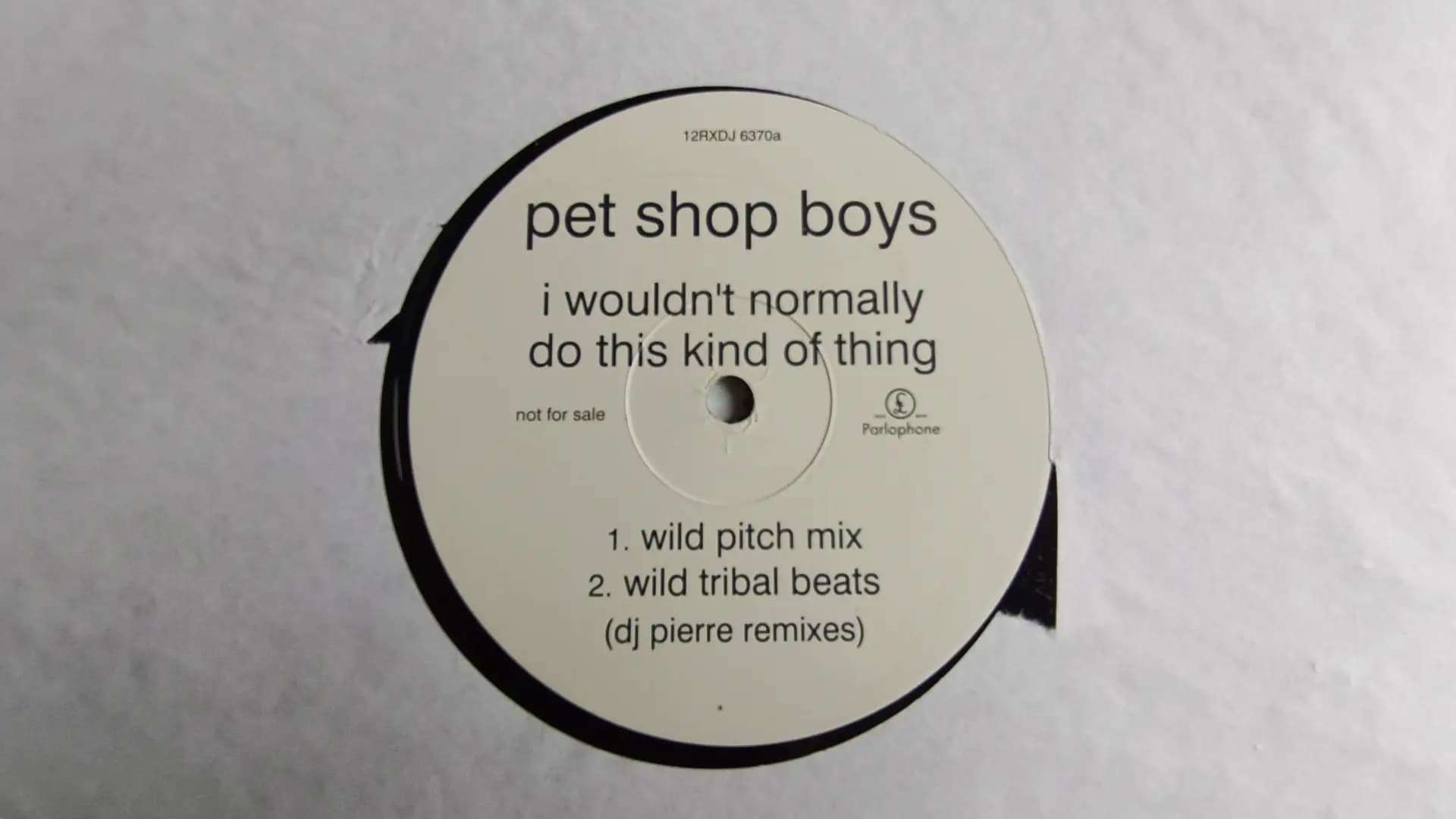 Główne zdjęcie - Pet Shop Boys - I Wouldn't Normally Do This Kind Of Thing (DJ Pierre Remixes)