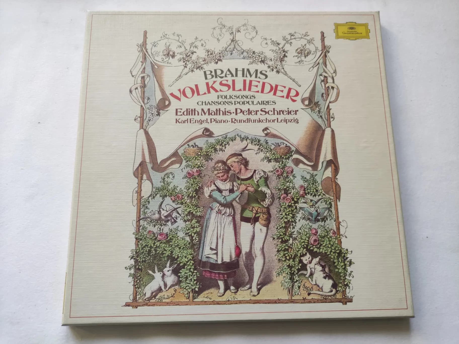 Główne zdjęcie - Brahms, Engel - Volkslieder Folksongs  Chansons Populaires