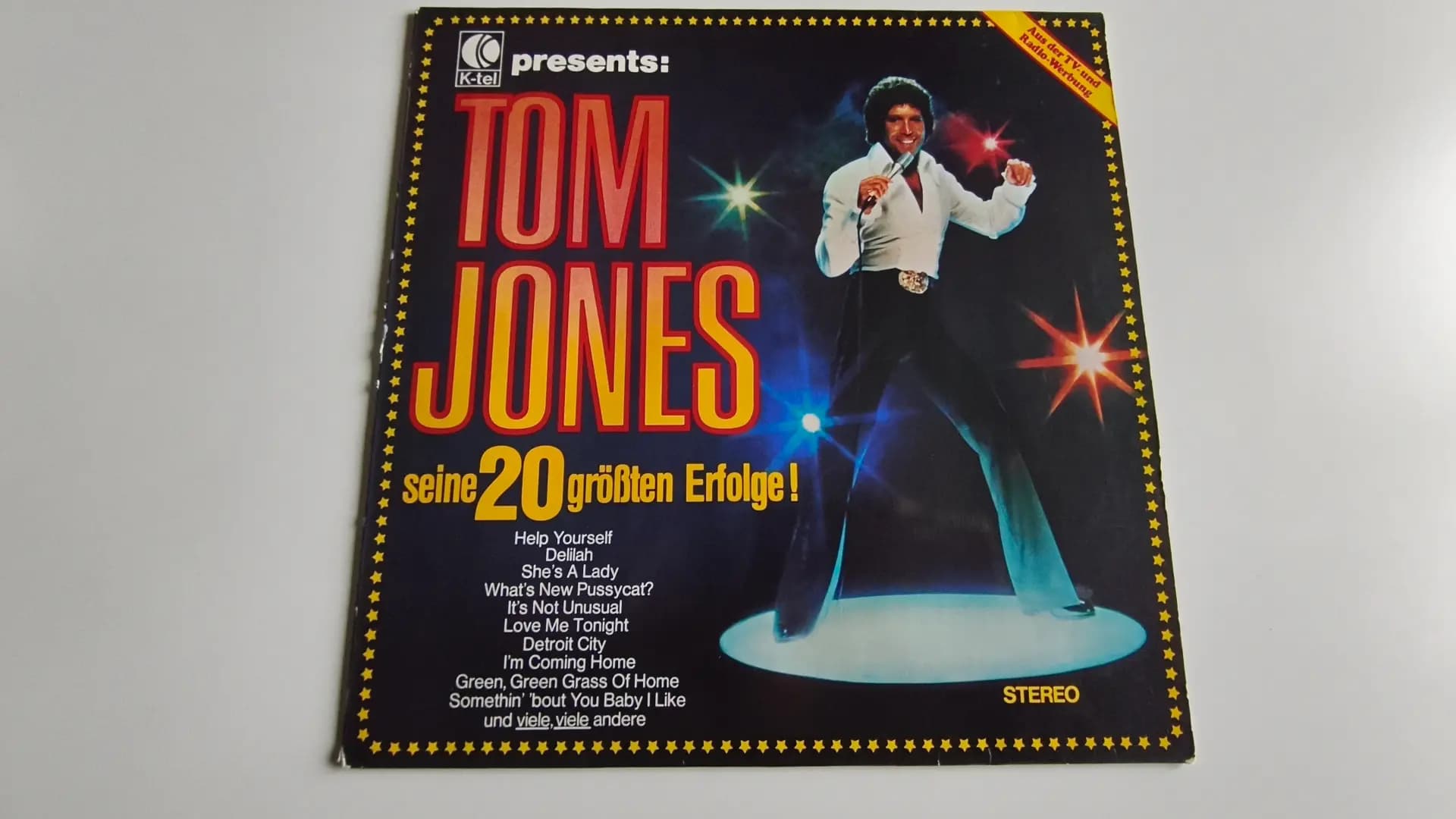 Główne zdjęcie - Tom Jones - Seine 20 Größten Erfolge !
