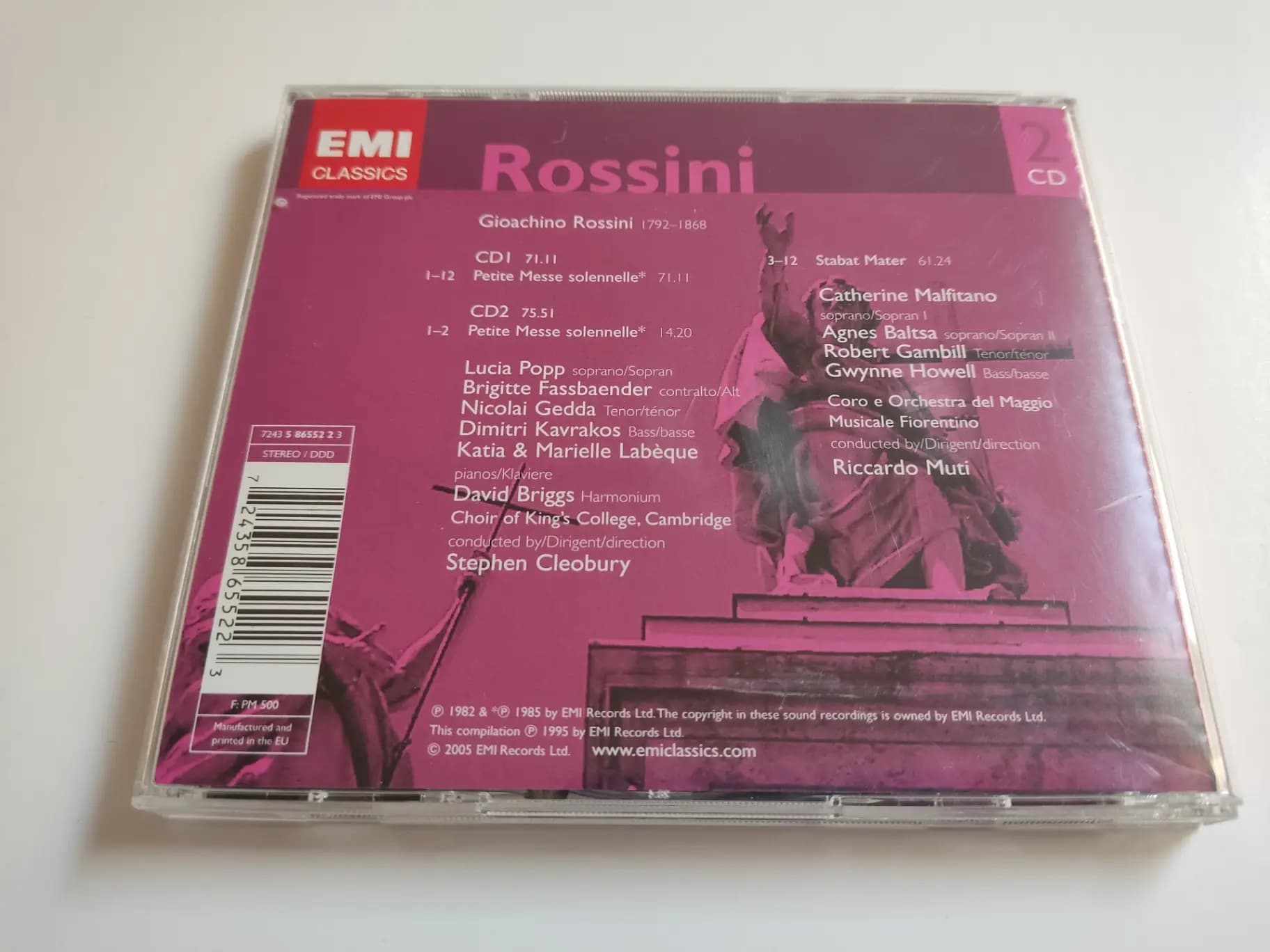 Główne zdjęcie - Rossini, Malfitano, Baltsa - Stabat Mater  Petite Messe Solennelle