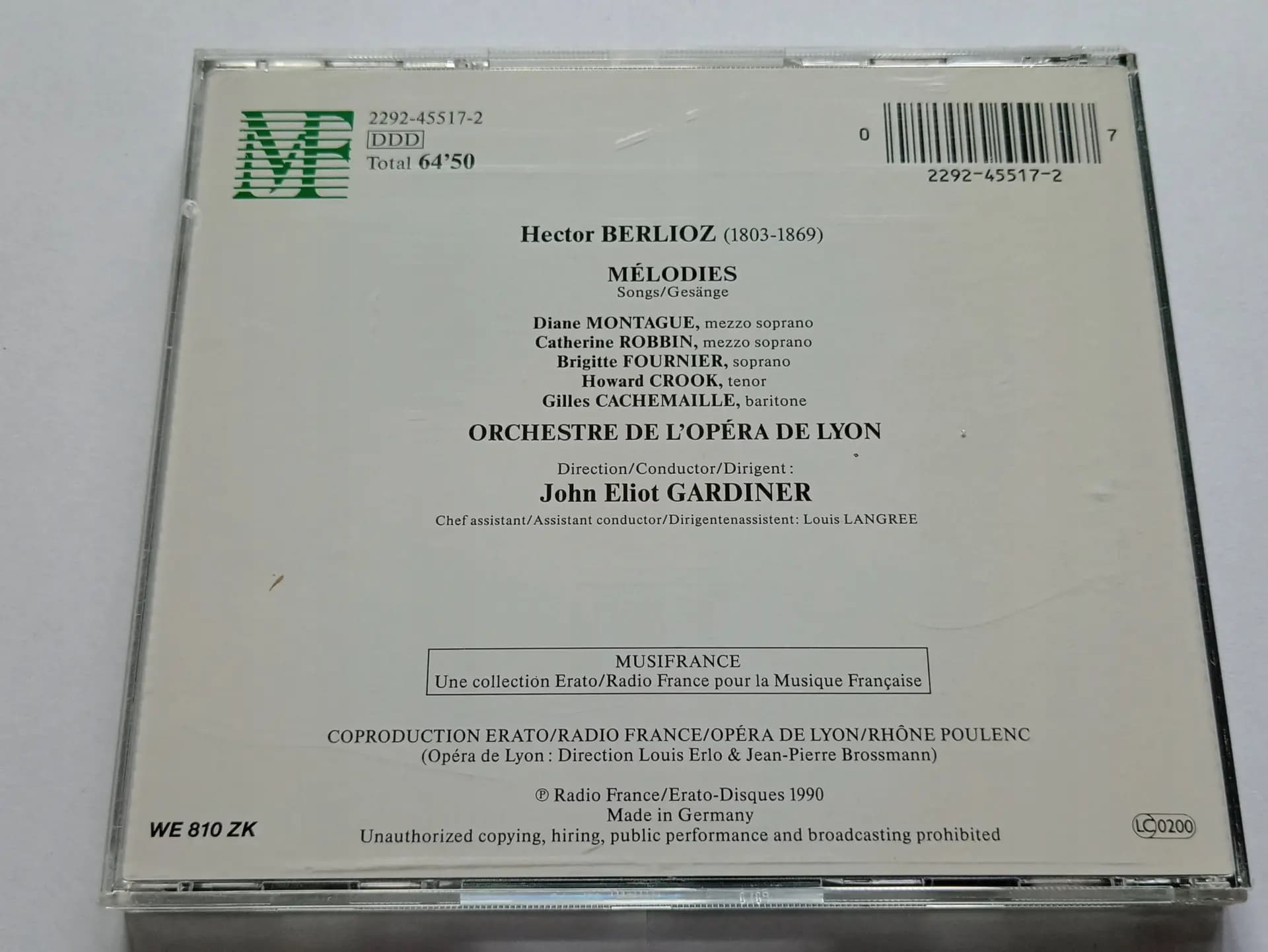 Główne zdjęcie - Berlioz - Mélodies