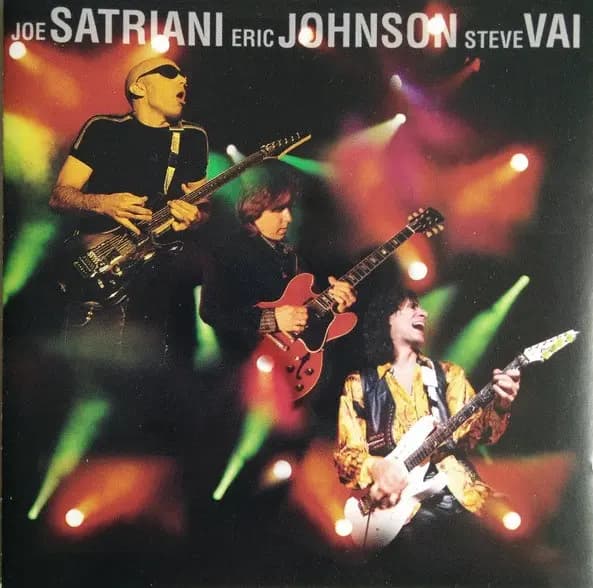 Okładka płyty G3 , Joe Satriani, Steve Vai - G3 - Live In Concert