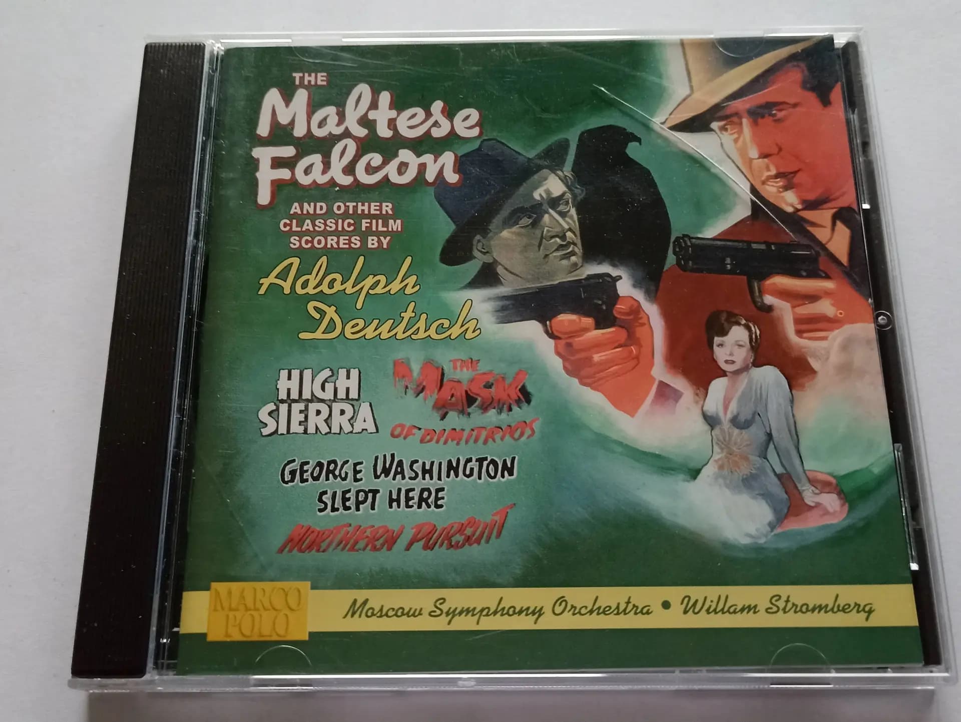 Okładka płyty Adolph Deutsch - The Maltese Falcon And Other Classic Film Scores