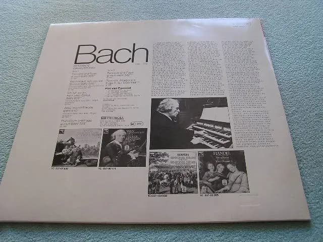 Główne zdjęcie - Bach - Piet Van Egmond - Bekannte Orgelstücke - Bach - Piet Van Egmond - Bekannte Orgelstücke