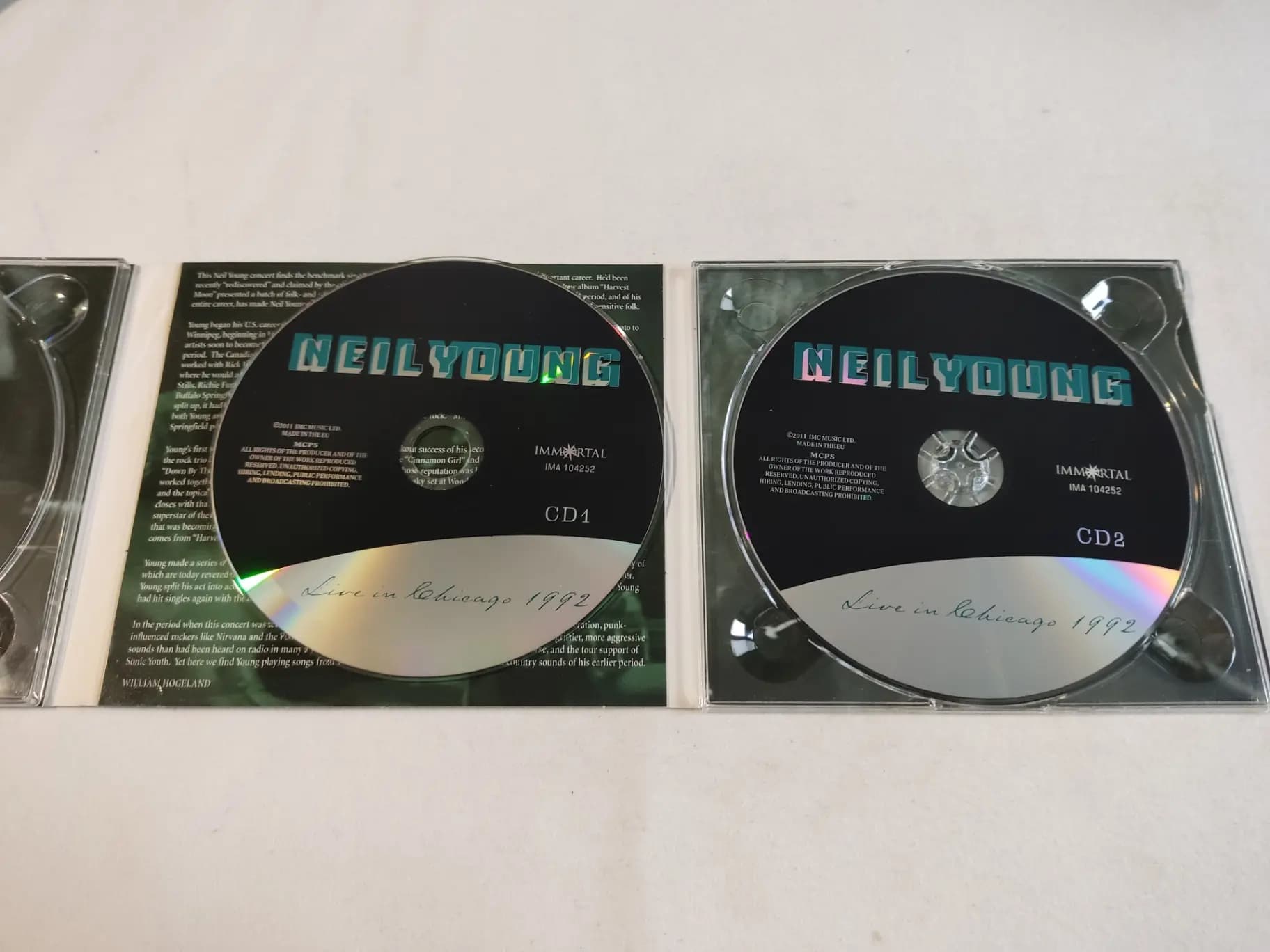 Główne zdjęcie - Neil Young - Live In Chicago 1992