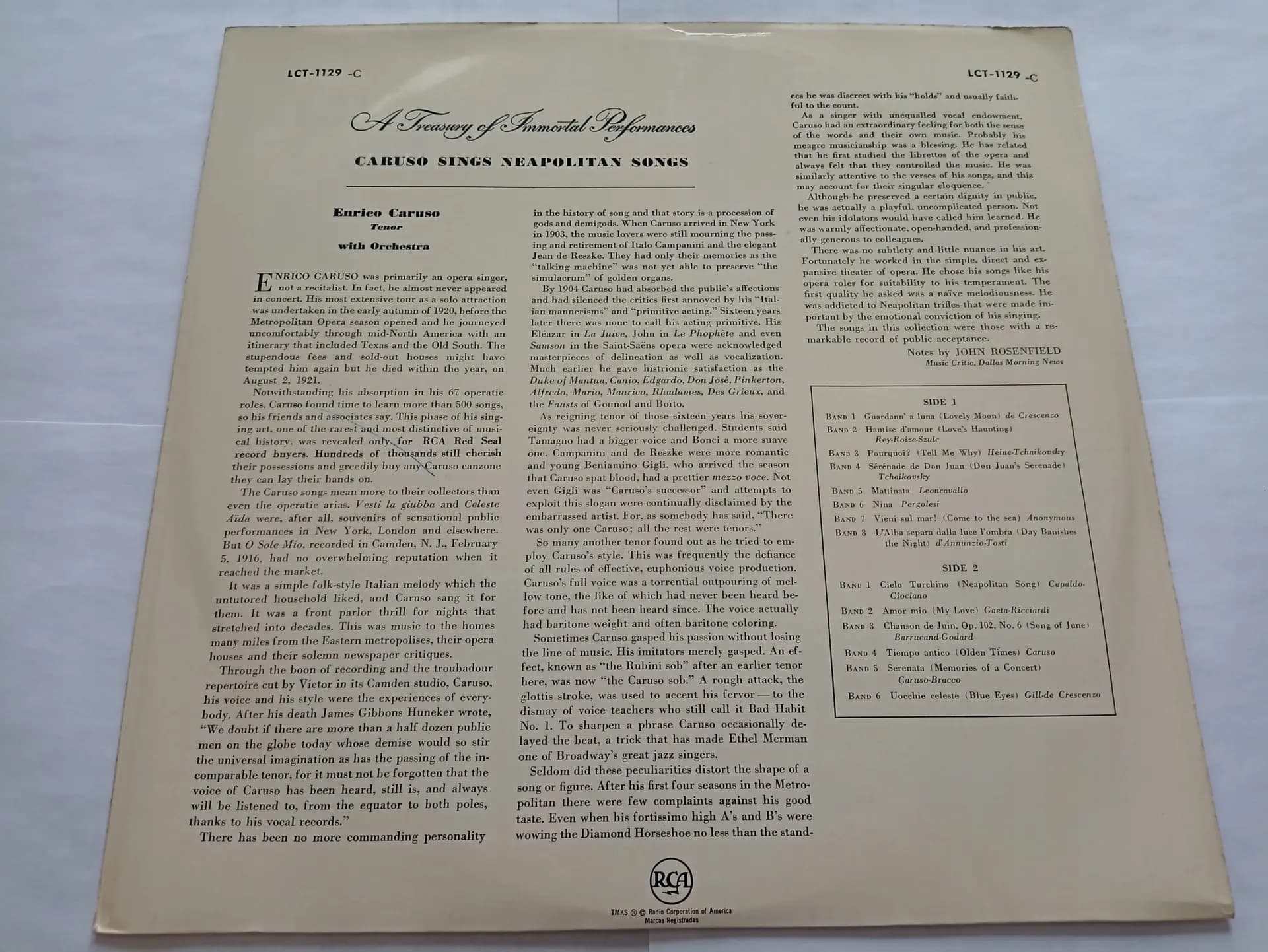 Główne zdjęcie - Caruso - Caruso Sings Neapolitan Songs