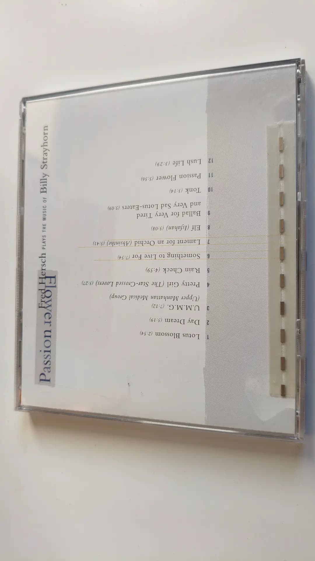 Główne zdjęcie - Fred Hersch - Passion Flower - The Music Of Billy Strayhorn