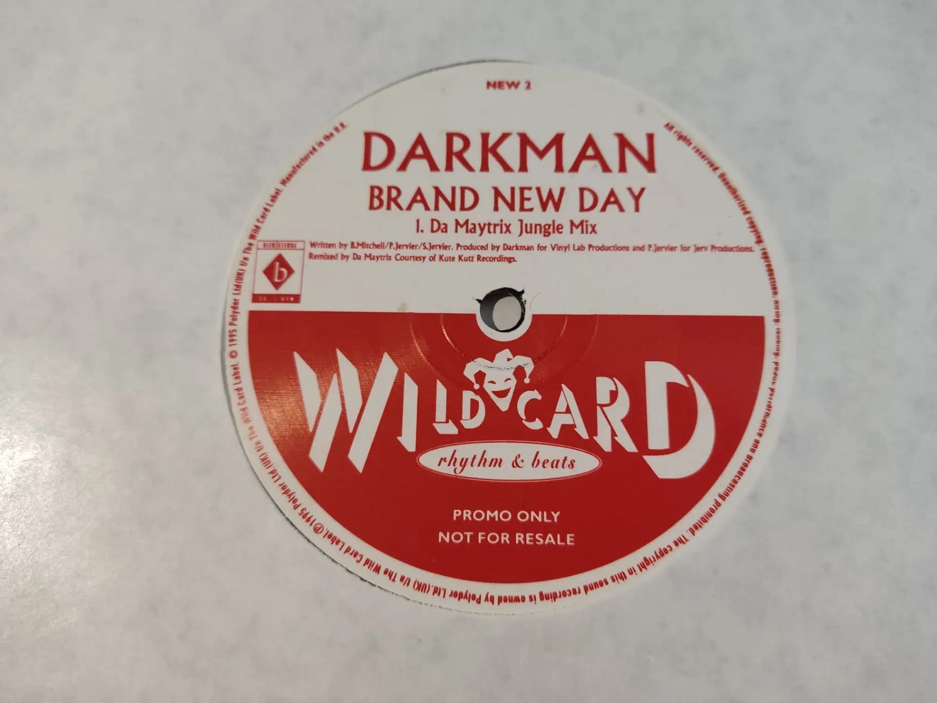 Główne zdjęcie - Darkman - Brand New Day (The Jungle Mixes)