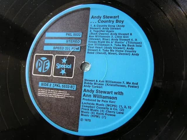 Główne zdjęcie - Andy Stewart With Ann Williamson - Country Boy - Andy Stewart With Ann Williamson - Country Boy