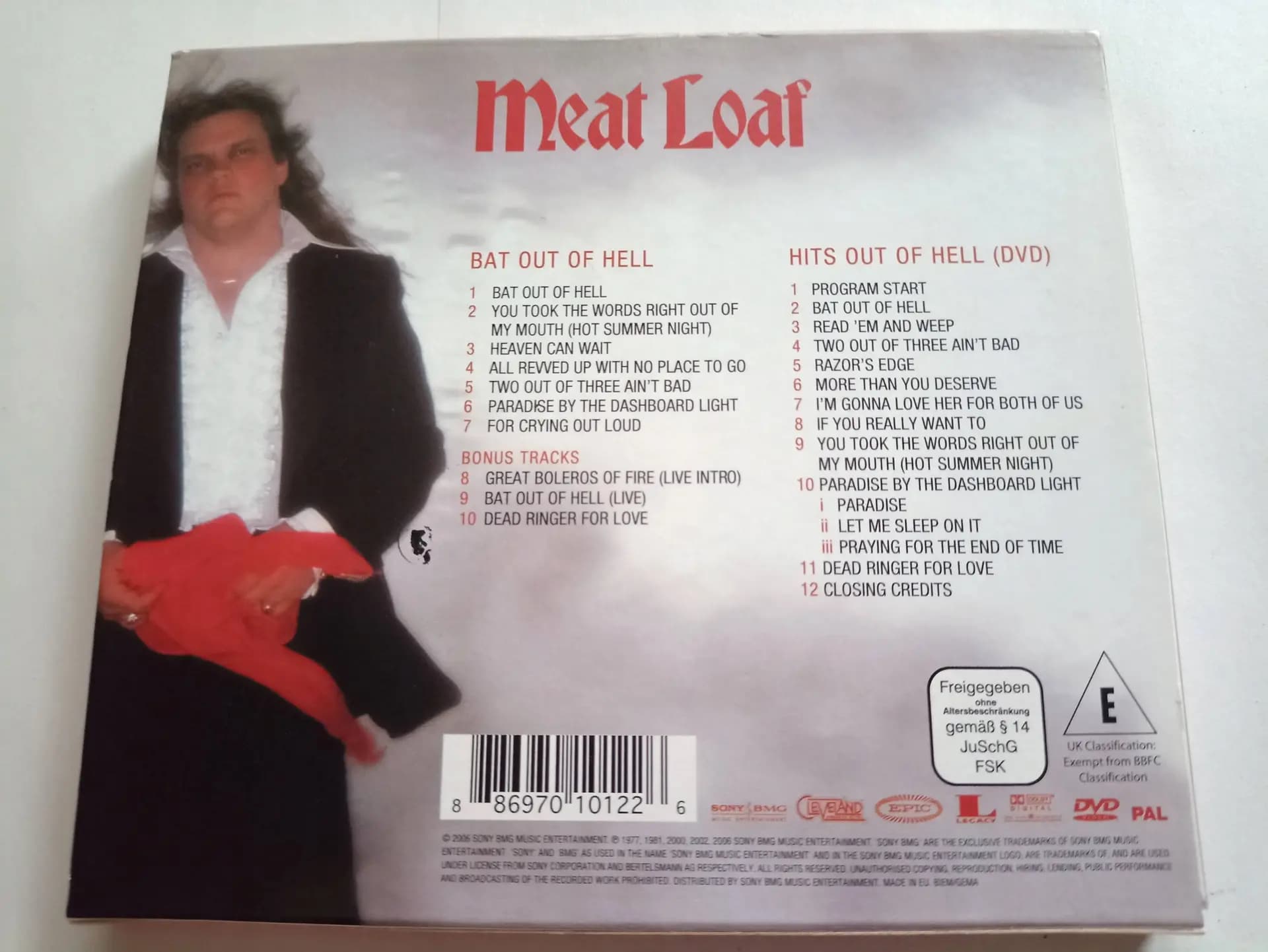 Główne zdjęcie - MEAT LOAF - BAT OUT OF HELL