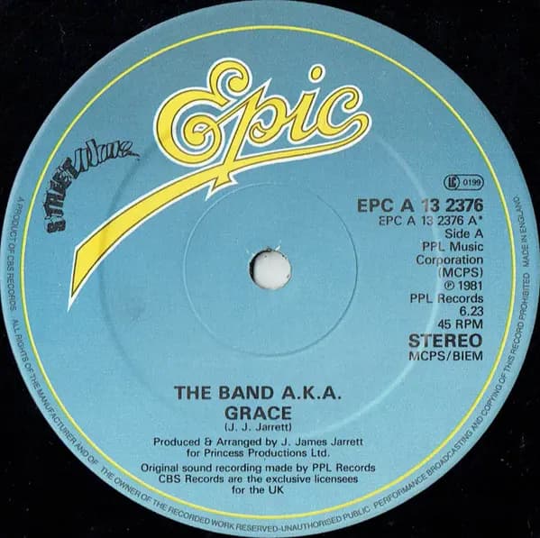 Okładka płyty Band AKA - Grace