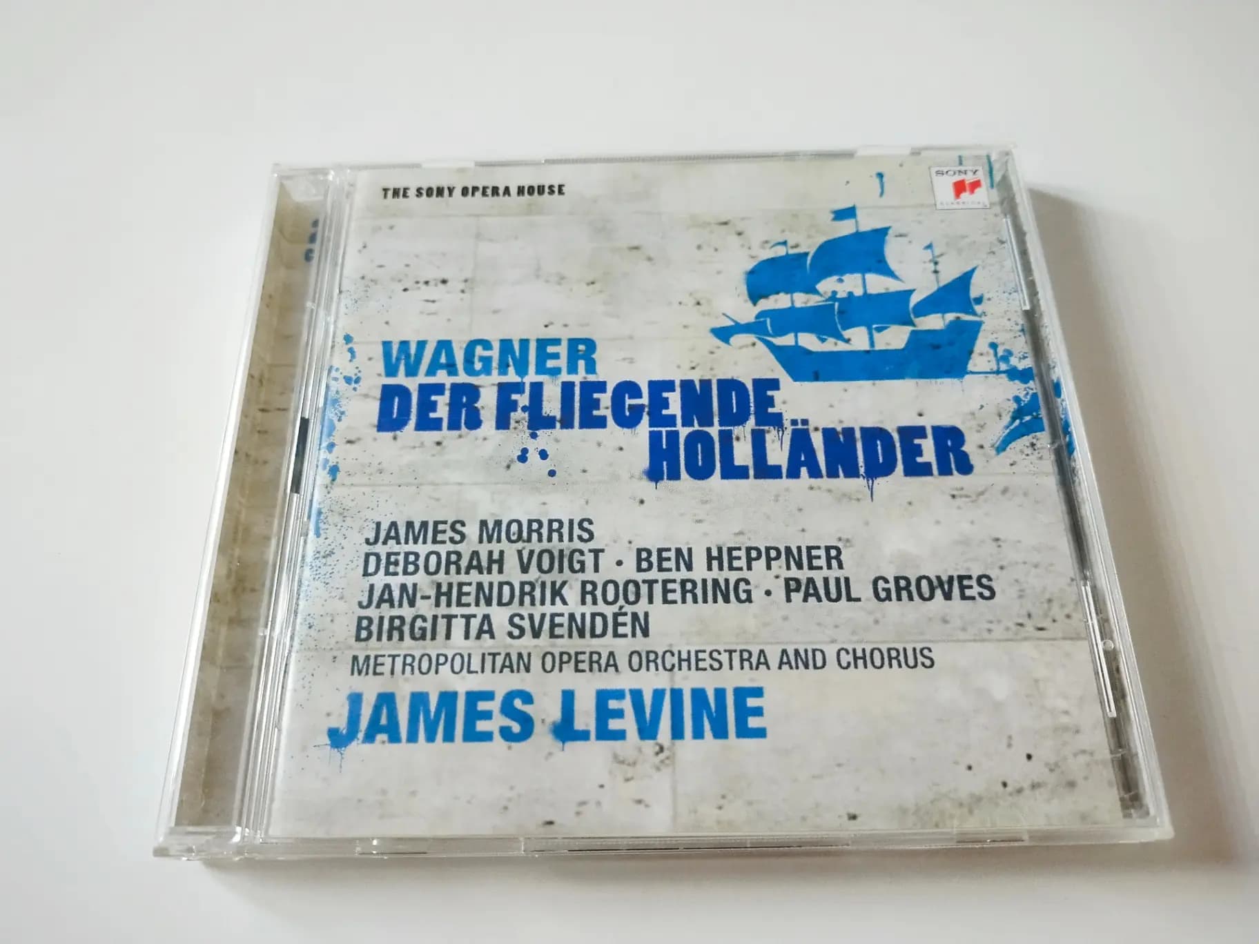Okładka płyty Wagner, Morris, Levine - Der Fliegende Holländer