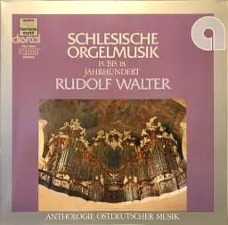 Okładka płyty Rudolf Walter - Schlesische Orgelmusik (15. Bis 18. Jahrhundert)