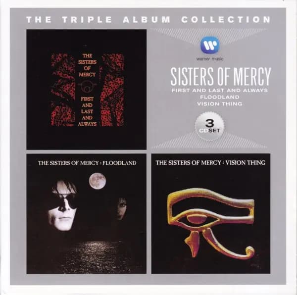 Okładka płyty The Sisters Of Mercy - The Triple Album Collection