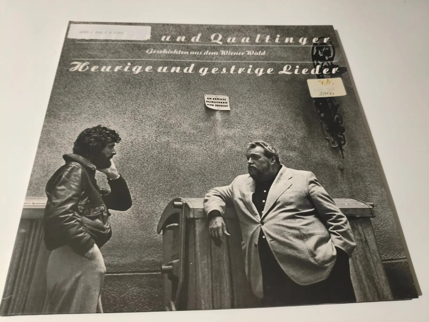 Główne zdjęcie - André Heller, Helmut Qualtinger - Heurige Und Gestrige Lieder