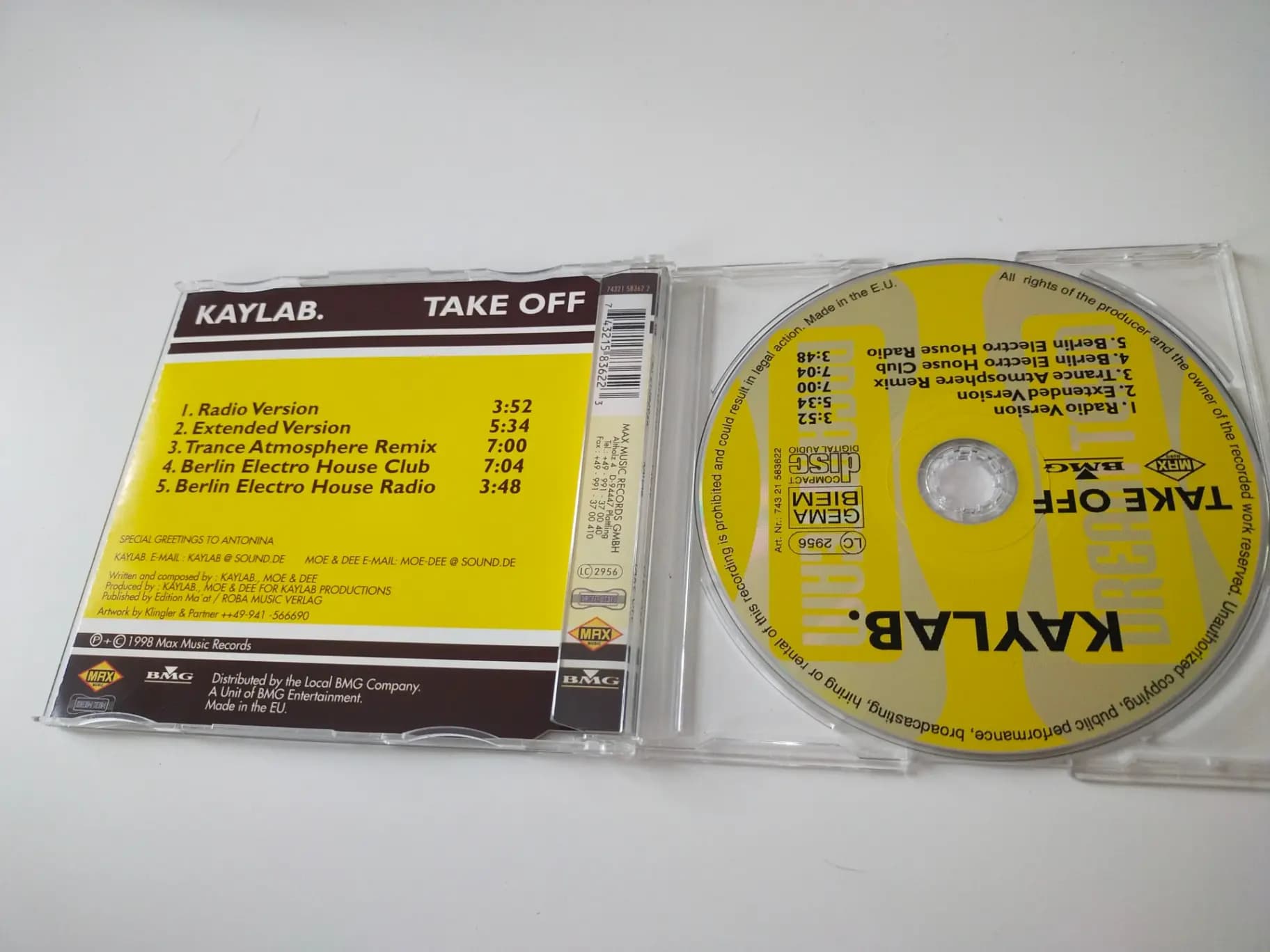 Główne zdjęcie - Kaylab - Take Off