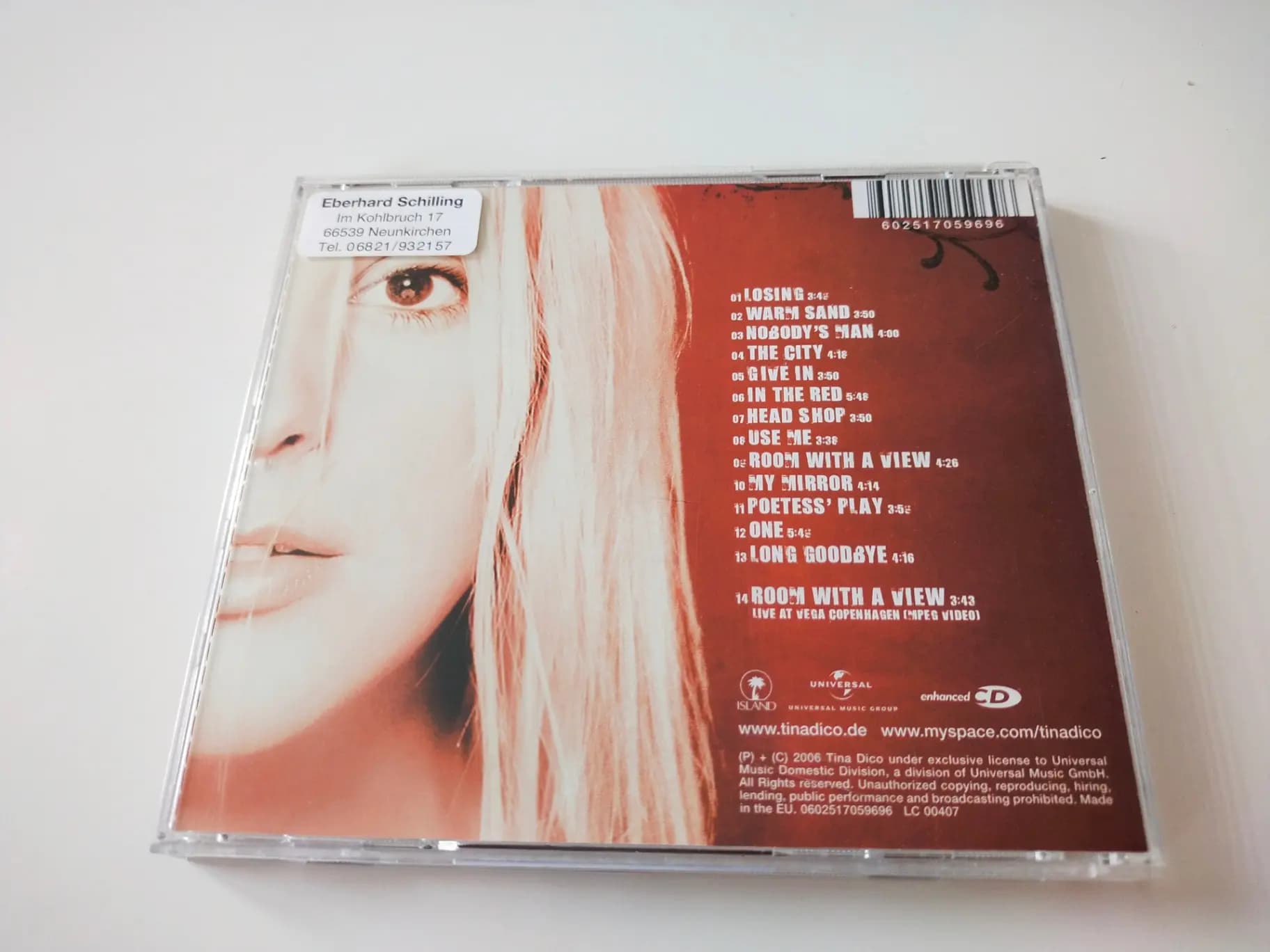 Główne zdjęcie - Tina Dico - In The Red