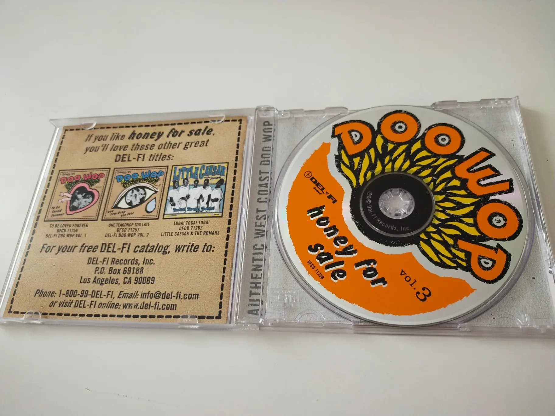 Główne zdjęcie - Nelson, Moore, Holloway - Doo Wop Vol. 3 Honey For Sale