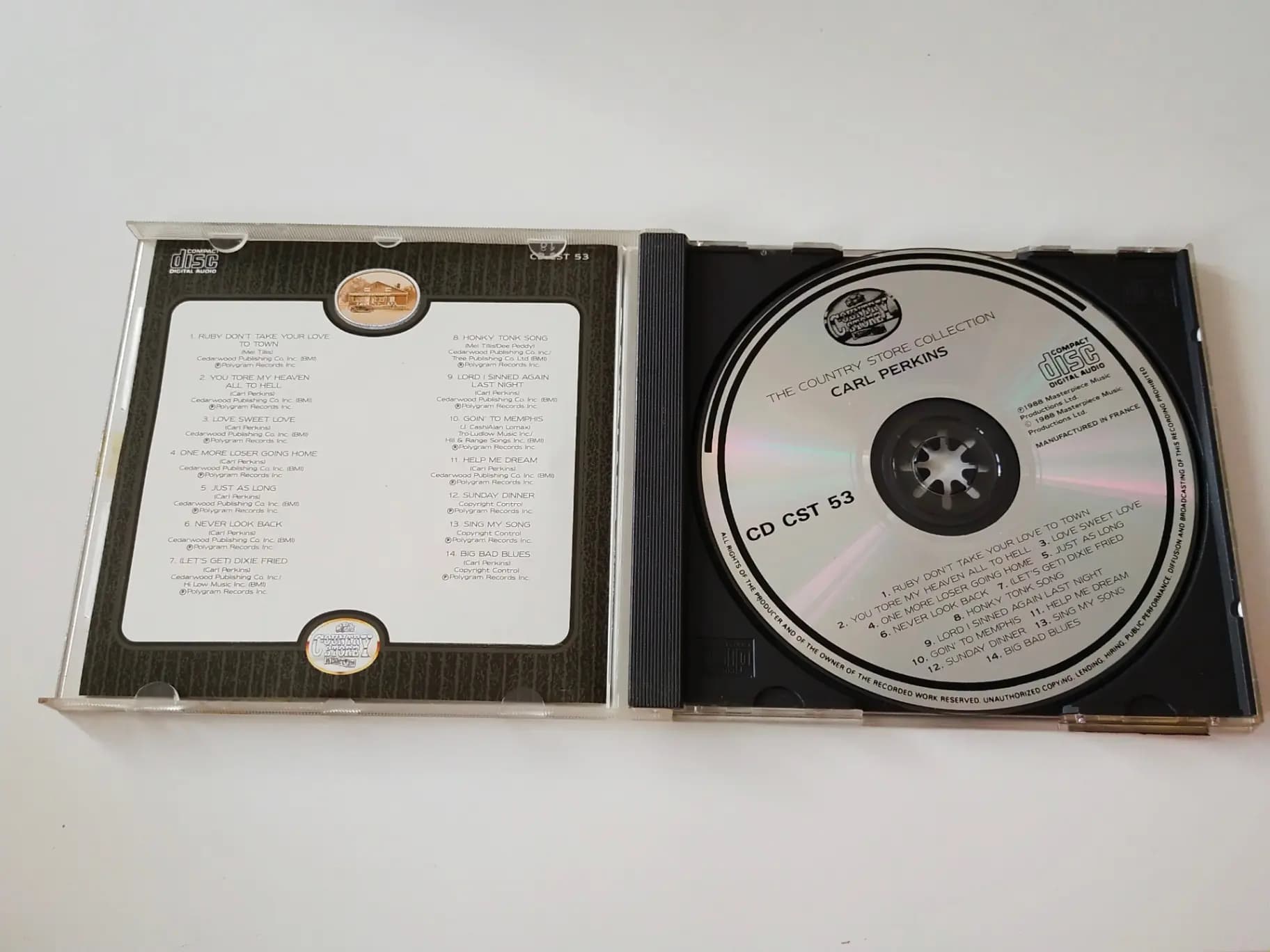 Główne zdjęcie - Carl Perkins - The Country Store Collection