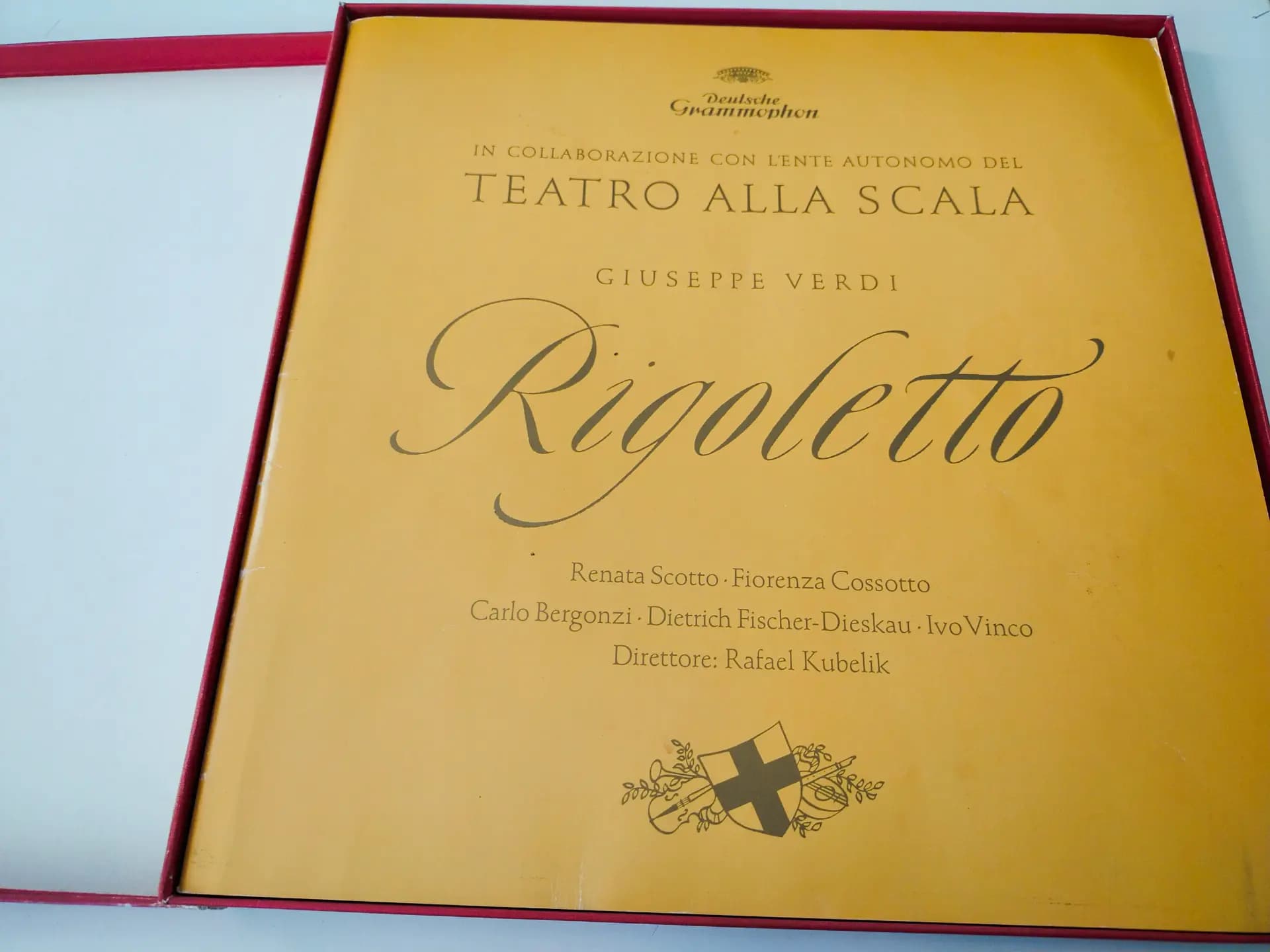 Główne zdjęcie - Verdi, Scotto, Bergonzi, Vinco, Kubelik - Rigoletto