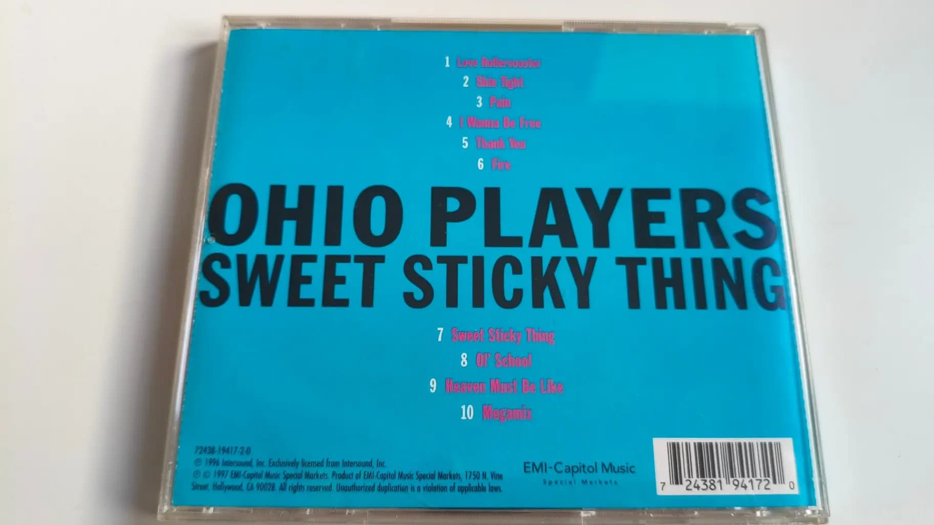 Główne zdjęcie - Ohio Players - (Live Series) Sweet Sticky Thing 
