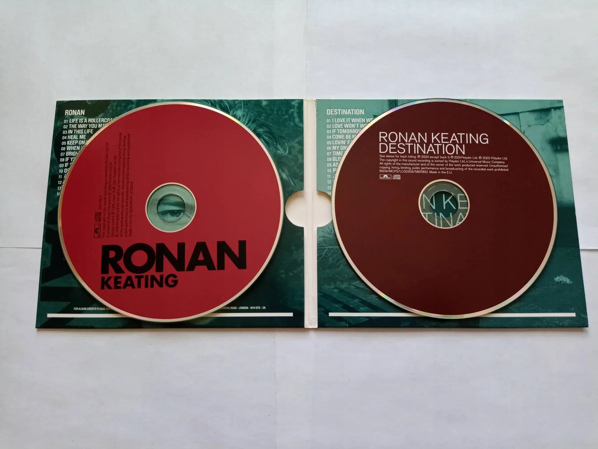 Główne zdjęcie - Ronan Keating - Ronan/Destination