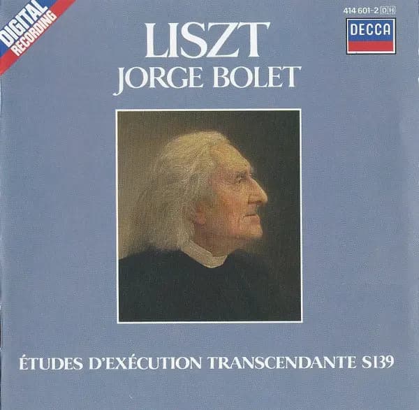 Piano Works Vol.7: Études DExécution Transcendante S139 - Liszt, Bolet